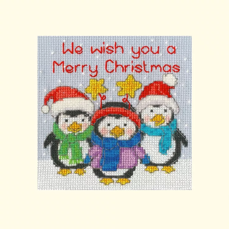 (image for) Christmas Card - Penguin Pals
